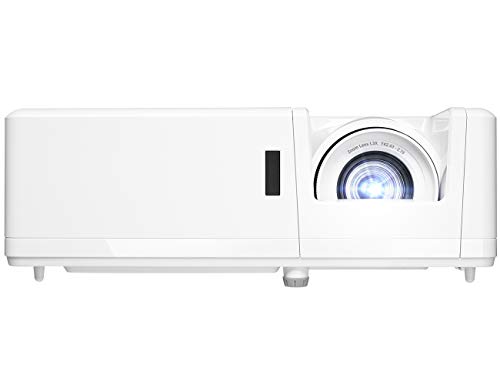 Optoma ZW403 WXGA Professional Laser Projector | DuraCore Laser Light Source Up to 30,000 Hours | Crestron Compatible | 4K HDR Input | High Bright 4500 lumens | 2 Year Warranty, White