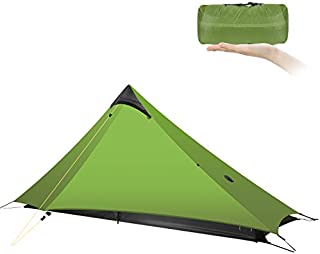 KIKILIVE Ultralight Tent Backpacking Tent for 1-2 Person Camping, Outdoor Camping Tent Shelter,Perfect for Camping, Trekking, Kayaking, Climbing, Hiking