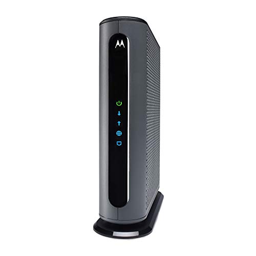 MOTOROLA MB8611 DOCSIS 3.1 Cable Modem with 2.5G Ethernet, Approved for Comcast Xfinity (Gigabit), Cox and Charter Spectrum.