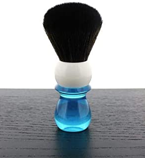 WCS Two-Tone Tall Synthetic Shaving Brush, Blue & White