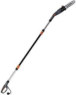 Scotts Outdoor Power Tools PS45010S 10-Inch 8-Amp Corded Electric Pole Saw, Adjustable Head & Oregon Bar and Chain