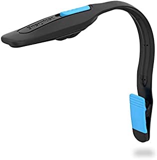 Energizer Clip on Book Light for Reading in Bed, LED Reading Light for Books and Kindles, 25 Hour Run Time, Kindle & Book Reading Lamp (Batteries Included) , Black