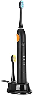 Generic BLYL Electric Sonic Toothbrush - 31, 000 to 48, 000 Strokes Per Minute, Two-Minute Timer, DuPont Bristles, 5 Modes (Black)