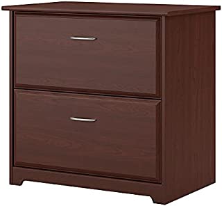 Bush Furniture Cabot 2 Drawer Lateral File Cabinet, Harvest Cherry