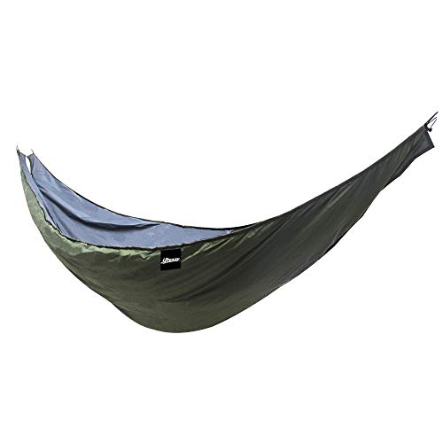 UBOWAY Unique Underquilt Hammock - Outdoor Sleeping Bag for Camping, Backpacking, Backyard(Green)