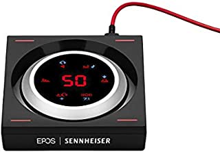 EPOS | SENNHEISER GSX 1200 PRO Gaming Audio Amplifier/External Sound Card, with 7.1 Surround Sound, Daisy Chain, Gaming DAC and EQ, Headphone amp Compatible with Windows, Mac, Laptops and Desktops.