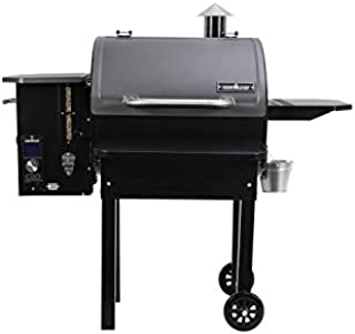 Camp Chef PG24MZG SmokePro Slide Smoker with Fold Down Front Shelf Wood Pellet Grill, Pack of 1, Black