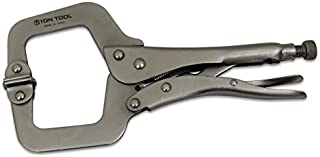 ION TOOL 11 C-Clamp Locking Pliers, Large, Swivel Pads