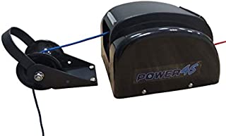 POWER4S 12V Electric AutoDepoly Anchor Winch with Wireless Remote Control for 30 lb. Anchor Freshwater Marine Pontoon Boat