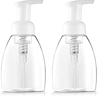 Bar5F Foaming Soap Dispenser Pump-Bottle for Dr. Bronner's Castile Liquid Soap, 250ml (8.5 oz) (Pack of 2)