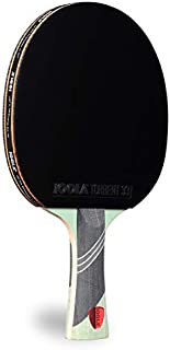 JOOLA Omega Speed - Table Tennis Racket for Advanced Training with Flared Handle - Tournament Level Ping Pong Paddle with Torrent 33 Table Tennis Rubber- Designed for Speed