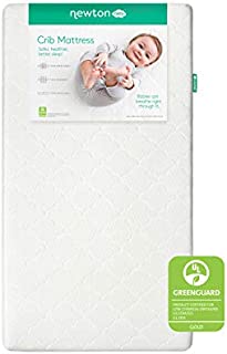 Newton Baby Crib Mattress and Toddler Bed - 100% Breathable Proven to Reduce Suffocation Risk, 100% Washable, 2-Stage, Non-Toxic Better Than Organic, Removable Cover - Deluxe 5.5