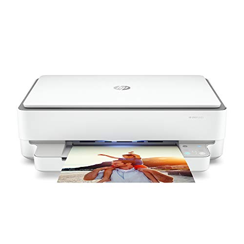 HP ENVY 6055 Wireless All-in-One Printer, Mobile Print, Scan & Copy, Works with Alexa (5SE16A)