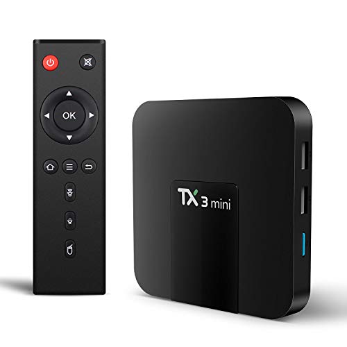 TX3 Mini Android 8.1 TV Box 4K TV Amlogic S905W Quad core H.265 Decoding 2.4GHz WiFi TV Box - 2GB/16GB