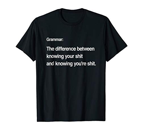 Grammar: The Difference Between Your Shit and You're Shit