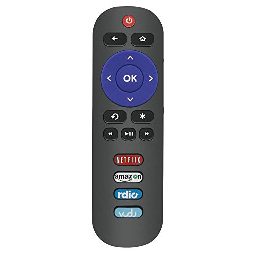 New Remote RC280 fit for TCL ROKU TV 40FS3750 55UP120 40FS4610R 65US5800 32S3800 28S3750 32S3700 55UP130 50UP130 43UP130 Compatible with 2014 2015 TCL TV