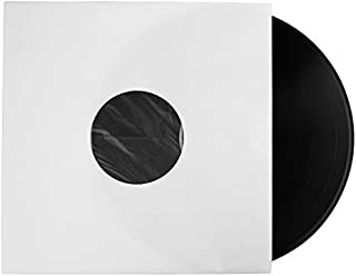 20 Poly Lined Paper Protective LP Inner Sleeves Vinyl Record Sleeves (90 GSM White Kraft Paper) Provide Your LP Collection