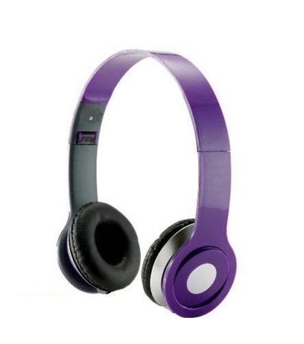 Roberts Fojjers Special Foldable Over The Head Stereo Dj Headphone 3.5 Mm for Pc Tablet Music Video & All Other Music Players. (Purple)