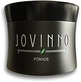 Jovinno Natural Premium Hair Styling Pomade/Hair Wax - Medium to Strong Hold Clear Thick Formula Palmade Non-Greasy Water Soluble. Made in France. 5oz (Pack of 1)