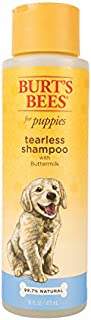 Burt's Bees for Dogs Natural Tearless Puppy Shampoo with Buttermilk | Dog and Puppy Shampoo For Gentle Fur, 16 Ounces