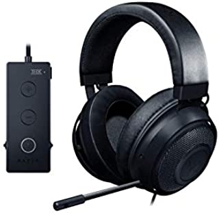 Razer Kraken Tournament Edition THX 7.1 Surround Sound Gaming Headset: Retractable Noise Cancelling Mic - USB DAC -  For PC, PS4, PS5, Nintendo Switch, Xbox One, Xbox Series X & S, Mobile  Black