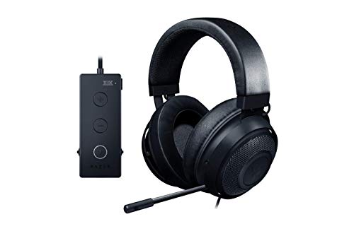 Razer Kraken Tournament Edition THX 7.1 Surround Sound Gaming Headset: Retractable Noise Cancelling Mic - USB DAC -  For PC, PS4, PS5, Nintendo Switch, Xbox One, Xbox Series X & S, Mobile  Black