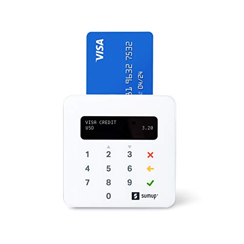 SumUp Plus Card Reader - Accept Swipe, Chip, and Contactless Payments