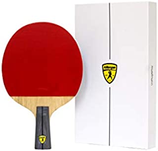 Killerspin JET 600 Spin N2 Table Tennis Paddle, Ping Pong Paddle for Intermediate or Advanced Players, red, medium (110-06)