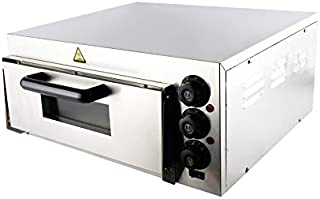 HYDDNice 110V 2000W Commercial Pizza Oven Stainless Steel Electric Countertop Pizza Oven Snack Oven 16 Inch Pizza for Commercial Restaurant Home Use