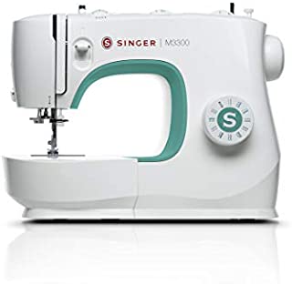 SINGER | M3300 Sewing Machine with 97 Stitch Applications, & 1-Step Buttonhole - Perfect for Beginners - Sewing Made Easy