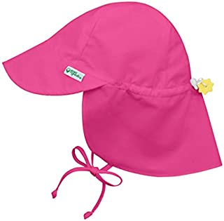 i play. Baby Flap Sun Protection Swim Hat, Pink, 9-18 Months