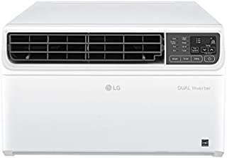 LG LW1019IVSM 9,500 BTU Dual Inverter Window Air Conditioner, 115V, Remote Control, White