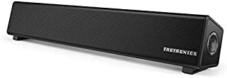 TaoTronics Bluetooth 5.0 Computer Speaker, Wired/Wireless Computer Sound Bar, Mini Soundbar Speaker for PC/Cellphone/Tablets/Desktop, Aux Connection