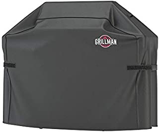 Grillman Premium (58 Inch) BBQ Grill Cover, Heavy-Duty Gas Grill Cover For Weber, Brinkmann, Char Broil etc. Rip-Proof , UV & Water-Resistant