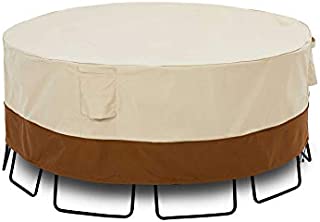 KIOKOI Outdoor Furniture Cover, Premium Heavy Duty Weatherproof, with 600D Oxford Fabric PVC Coated, Patio Furniture Covers, Size 72