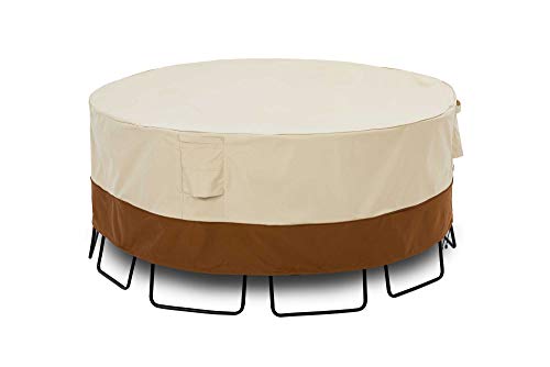 KIOKOI Outdoor Furniture Cover, Premium Heavy Duty Weatherproof, with 600D Oxford Fabric PVC Coated, Patio Furniture Covers, Size 72