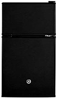 GE GDE03GGKBB Freestanding Compact Refrigerator, 3.1 Cu Ft, Black