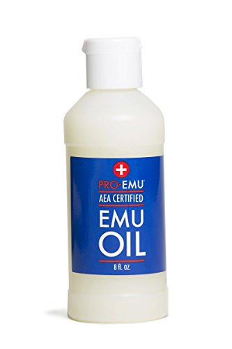 PRO EMU OIL (8 oz) All Natural Emu Oil - AEA Certified - Made In USA Best All Natural Oil for Face, Skin, Hair and Nails.