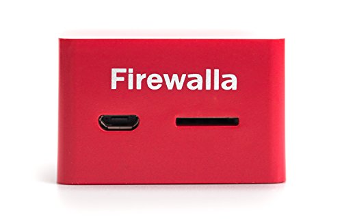 Firewalla Red: Cyber Security Firewall for Home & Business, Protect Network from Viruses & Malware | Parental Control | Block Ads | Free VPN Server | Connects to Router | No Monthly Fee | 100Mb IPS