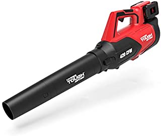 Hyper Tough 40-Volt Max Cordless 420 CFM Turbine Blower with 85 MPH Capacity and 2-Port Charger