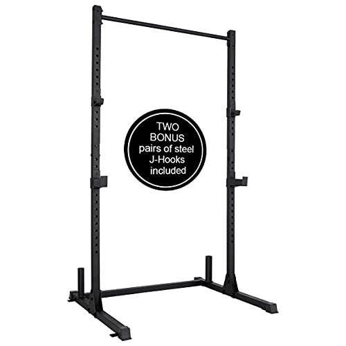 papababe Power Rack Squat Rack Home Gym for Pull Up Bodybuilding and Strength Training