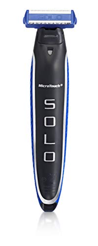 Micro Touch SOLO Men's Rechargeable Full Body Hair Trimmer, Shaver and Groomer (123456)