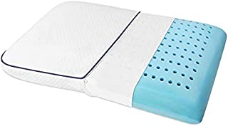 Memory Foam Pillow, Ventilated Cooling Pillow for for Side, Back and Stomach Sleep. Machine Washable Pillow Cover Standard Size Pillows for Sleeping