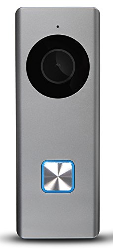 RCA Smart Doorbell Home Security Wifi Video Camera with Mobile Doorbell Ring,16GB Micro SD Card, 2-Way Talk, Night Vision and Motion Detection. Works w/iOS, iPhone, Android, Samsung, Google and more!