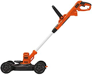 BLACK+DECKER 3-in-1 Cordless Lawn Mower, String Trimmer & Edger, 12-Inch (BESTA512CM)