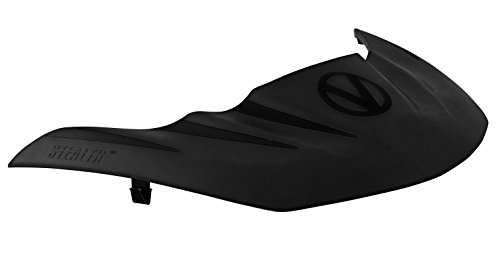 Virtue Stealth Paintball Mask Visor for VIO Contour/Extend/Bunkerkings CMD/Dye I4 / Empire E-Flex/V-Force Grill/Profiler and More (Black/Black)