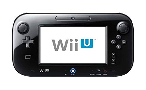 Replacement Official Authentic Nintendo Wii U Gamepad [Black] - Bulk Packaging