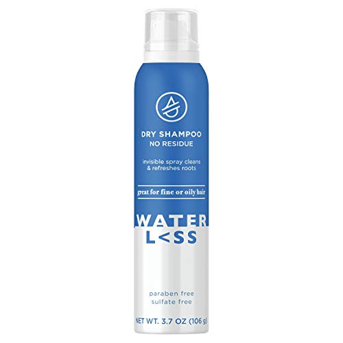 Waterless Dry Shampoo No Residue Invisible Spray 3.73 Oz. | Sulfate-Free | For Fine or Oily Hair