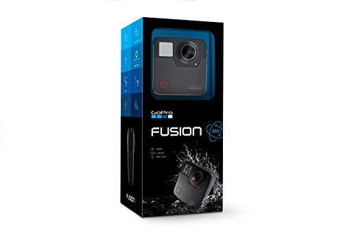 GoPro Camera Fusion - 360 Waterproof Digital VR Camera with Spherical 5.2K HD Video 18MP Photos