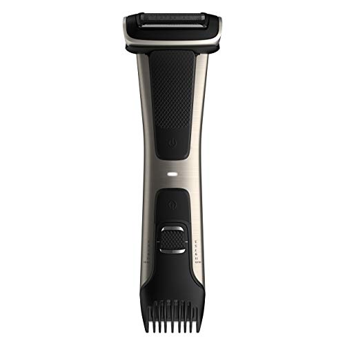 Philips Norelco BG7030/49 Bodygroom Series 7000, Showerproof Dual-sided Body Trimmer and Shaver for Men